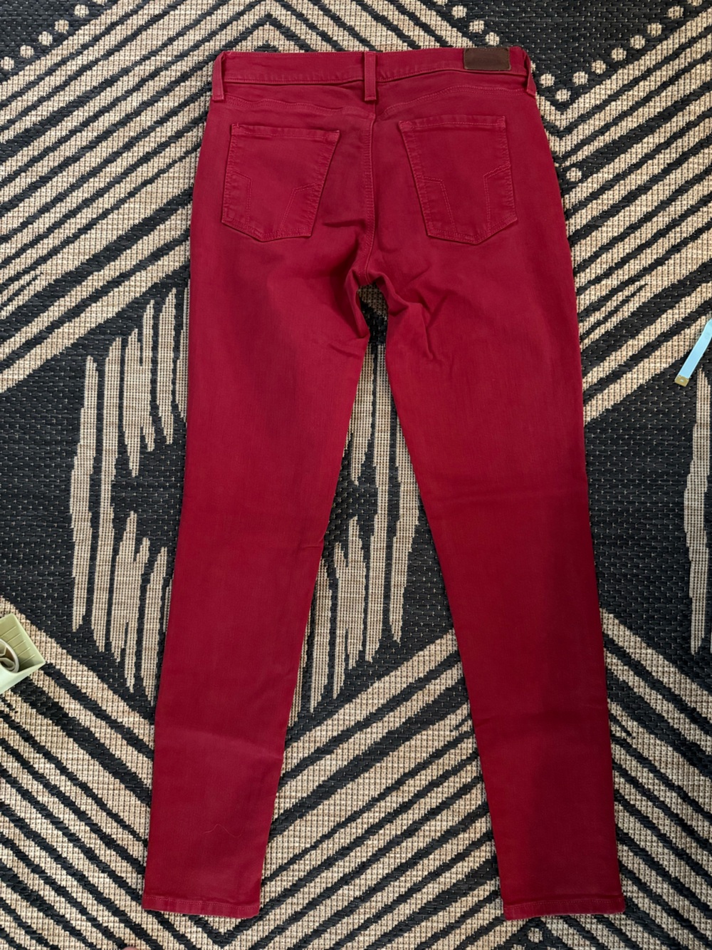 Fossil Deep Burgundy Skinny Jeans
